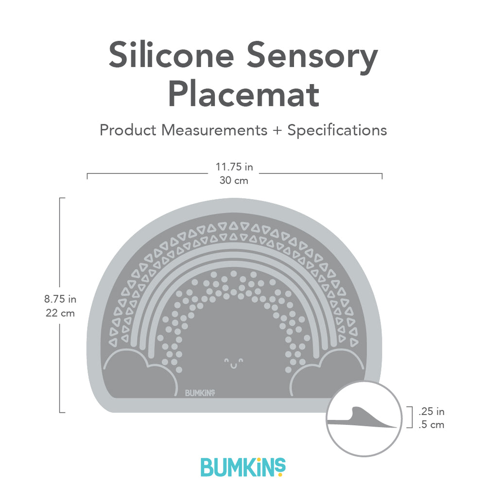 Silicone Sensory Placemat: Pink