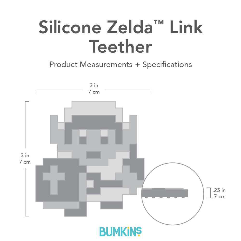Silicone Teether: Zelda™ Link