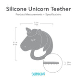 Bumkins Silicone Teether: Unicorn adds whimsy to your nursery with its non-toxic, silicone design.