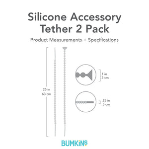 Silicone Accessory Tether 2-Pack: Sage