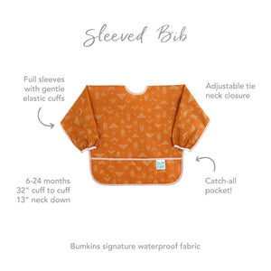 Sleeved Bib: Grounded - Bumkins