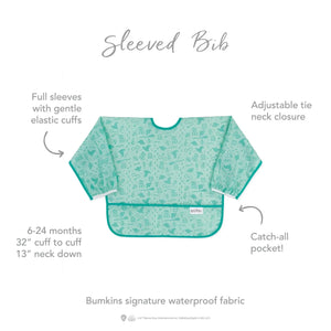 Sleeved Bib: Hogwarts™ - Bumkins
