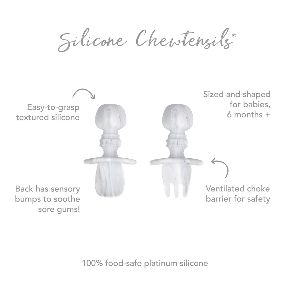 Silicone Chewtensils®: Marble - Bumkins