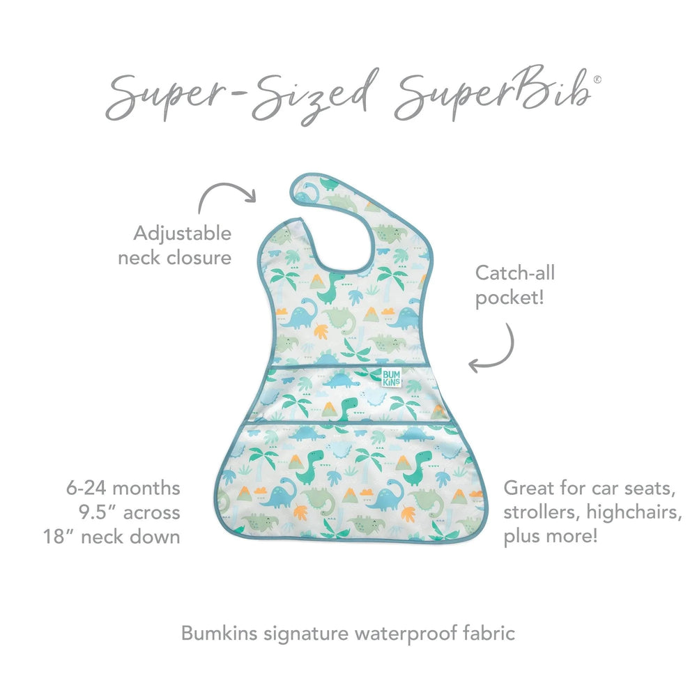 Super-Sized SuperBib®: Dinosaurs - Bumkins