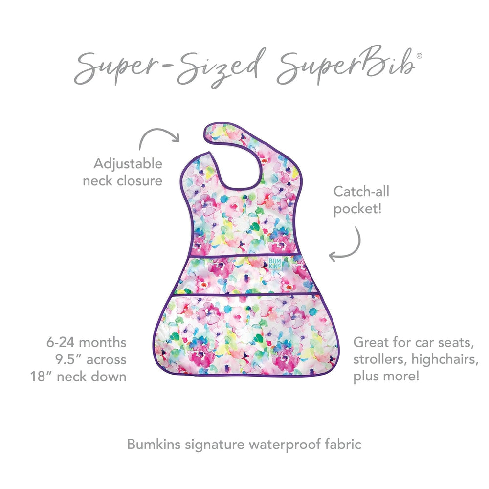 Super-Sized SuperBib®: Watercolor - Bumkins