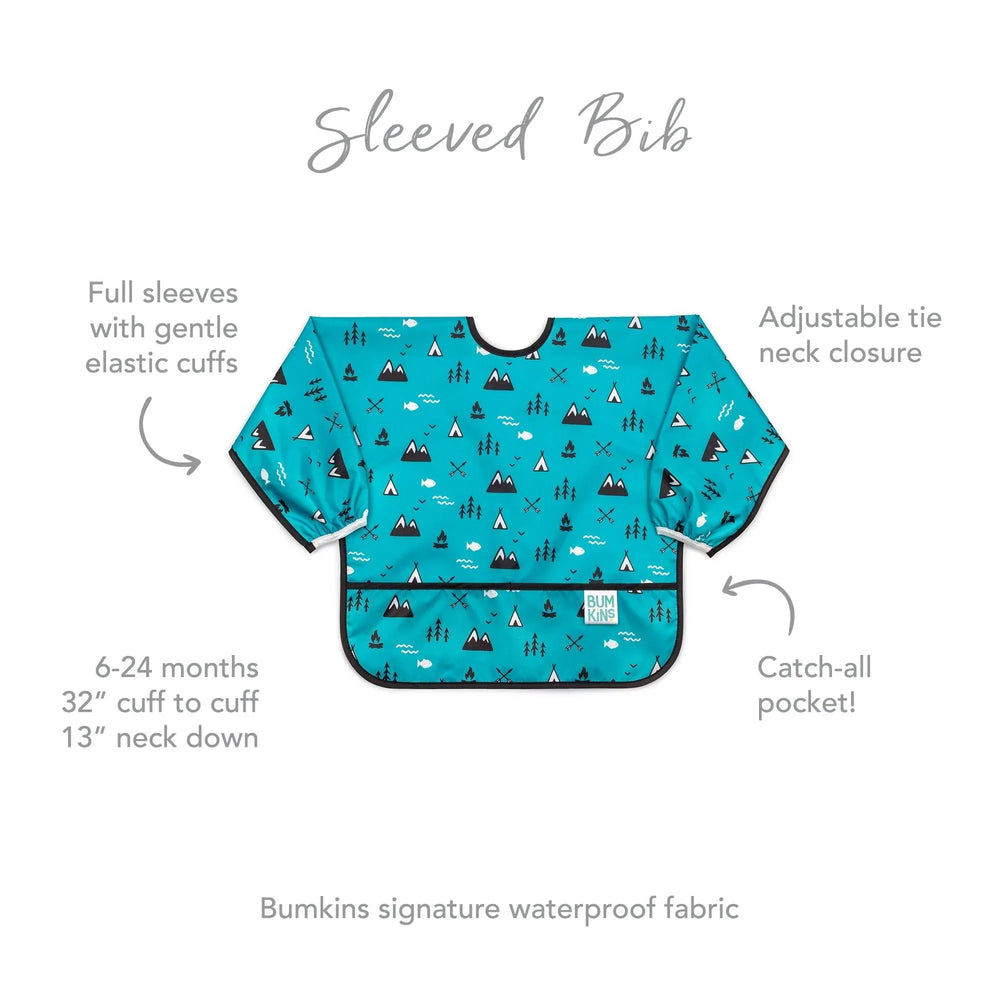 Sleeved Bib: Outdoors - Bumkins
