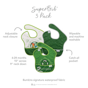 SuperBib® 3 Pack: Slytherin™ - Bumkins