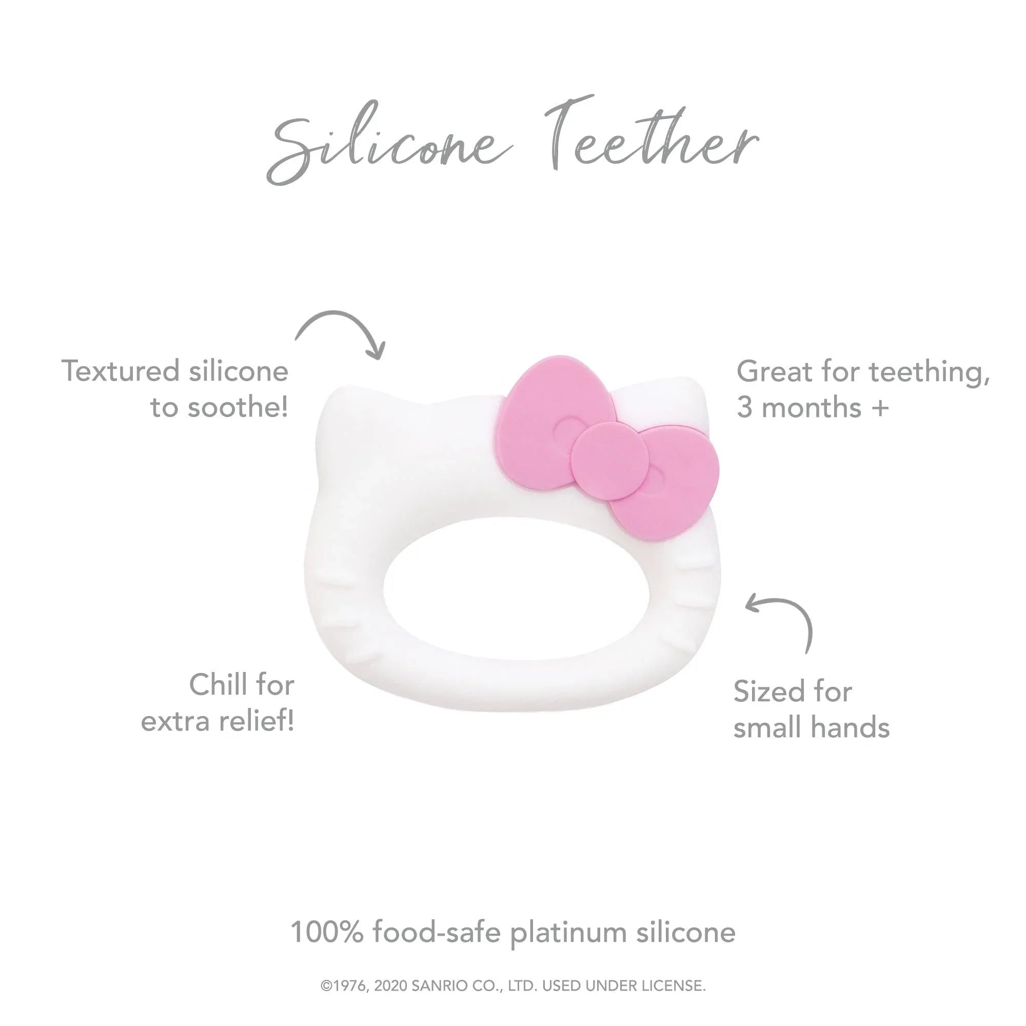 Silicone Teether: Hello Kitty® - Bumkins