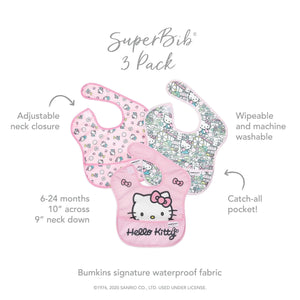 SuperBib® 3 Pack: Hello Kitty® - Bumkins