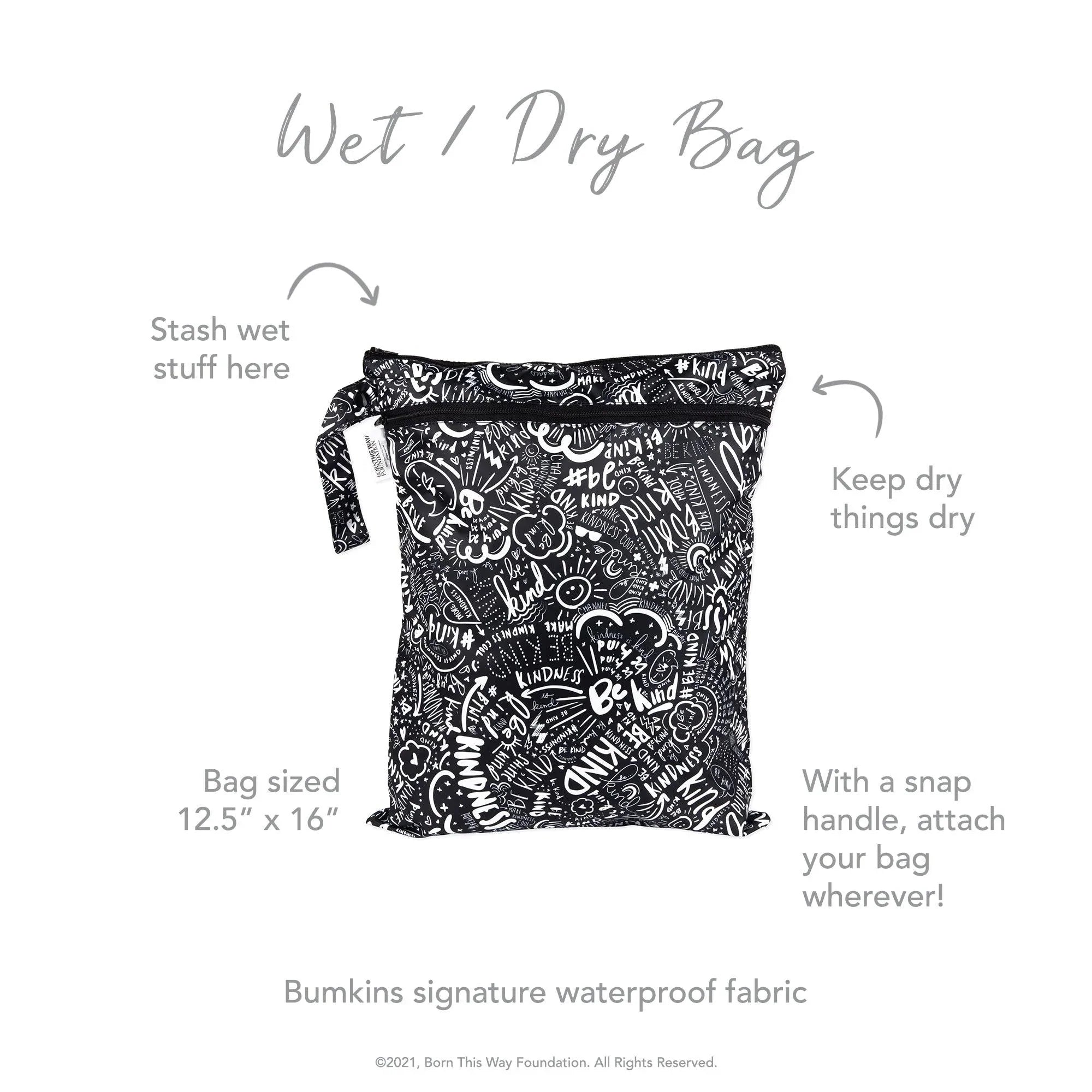 Wet / Dry Bag: Be Kind - Bumkins
