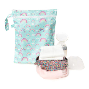 Wet / Dry Bag: Rainbows - Bumkins
