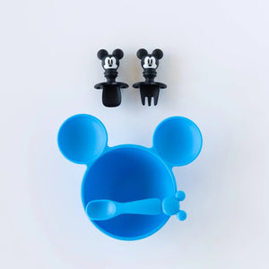 Silicone First Feeding Set: Mickey Mouse - Bumkins
