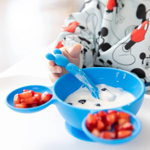 Silicone First Feeding Set: Mickey Mouse - Bumkins