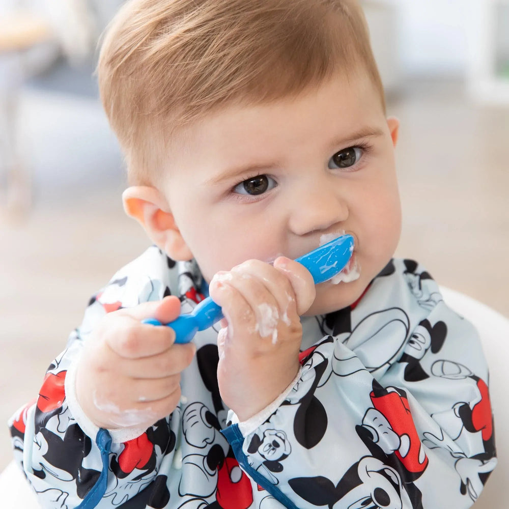 Silicone First Feeding Set: Mickey Mouse - Bumkins