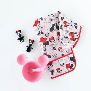Silicone First Feeding Set: Minnie Mouse - Bumkins
