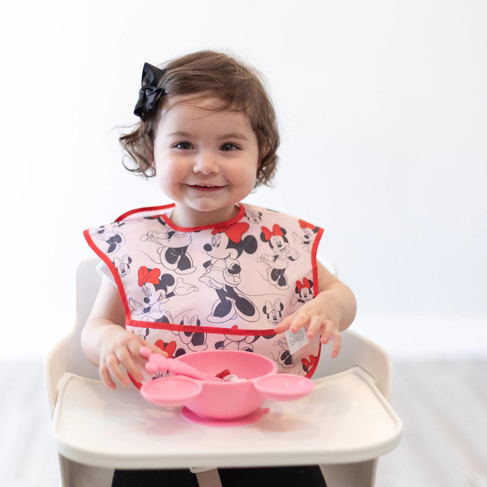 Silicone First Feeding Set: Minnie Mouse - Bumkins
