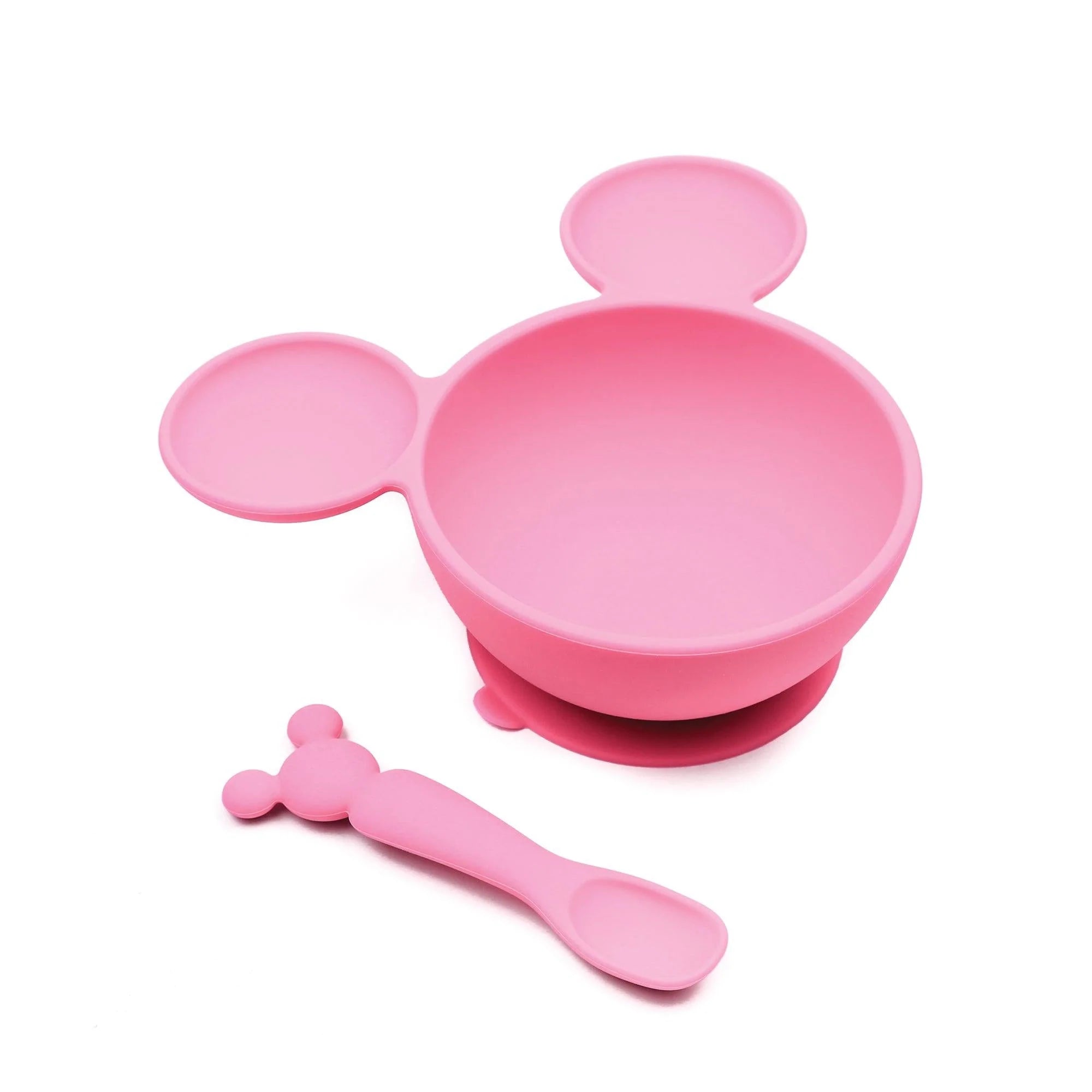 Silicone First Feeding Set: Minnie Mouse - Bumkins