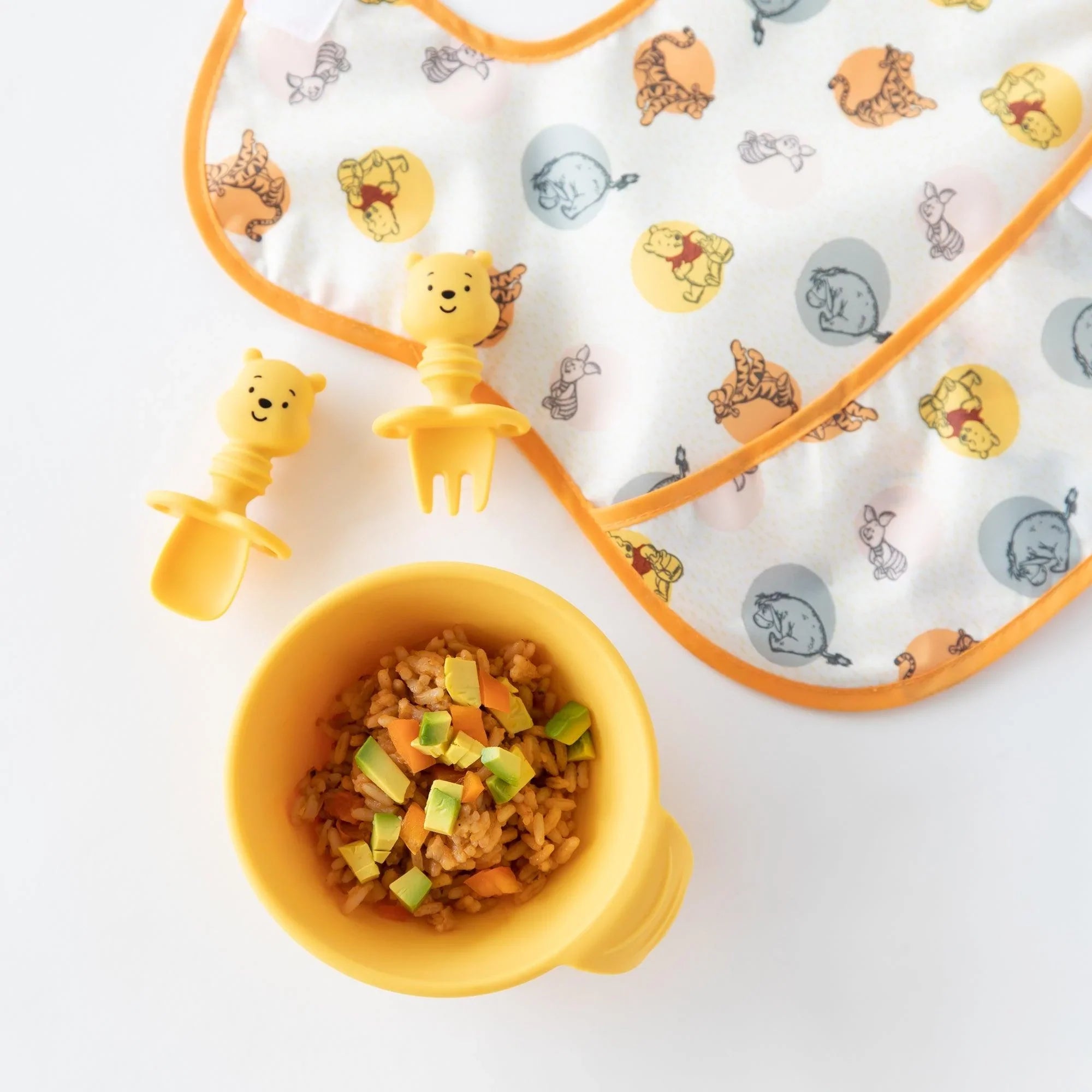 Silicone First Feeding Set: Winnie the Pooh - Bumkins