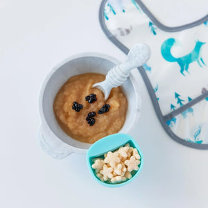 Silicone First Feeding Set: Marble - Bumkins