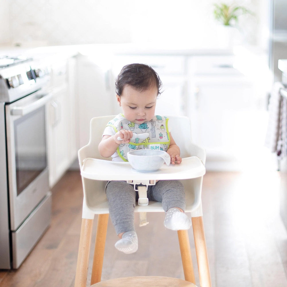 Silicone First Feeding Set: Marble - Bumkins