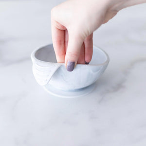 Silicone First Feeding Set: Marble - Bumkins