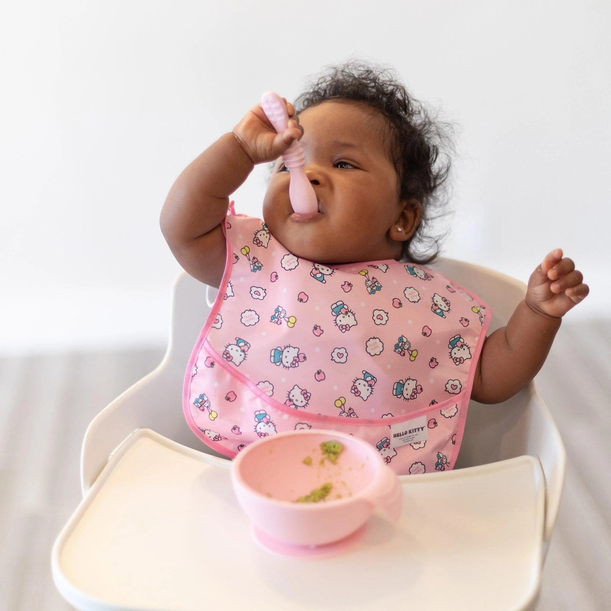 Bumkins Silicone First Feeding Baby Bowl Set - Sand - Size