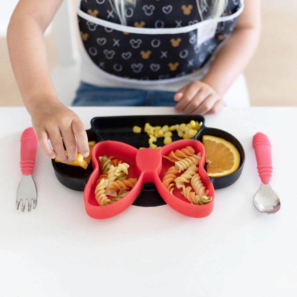 Silicone Grip Dish: Minnie Mouse - Bumkins