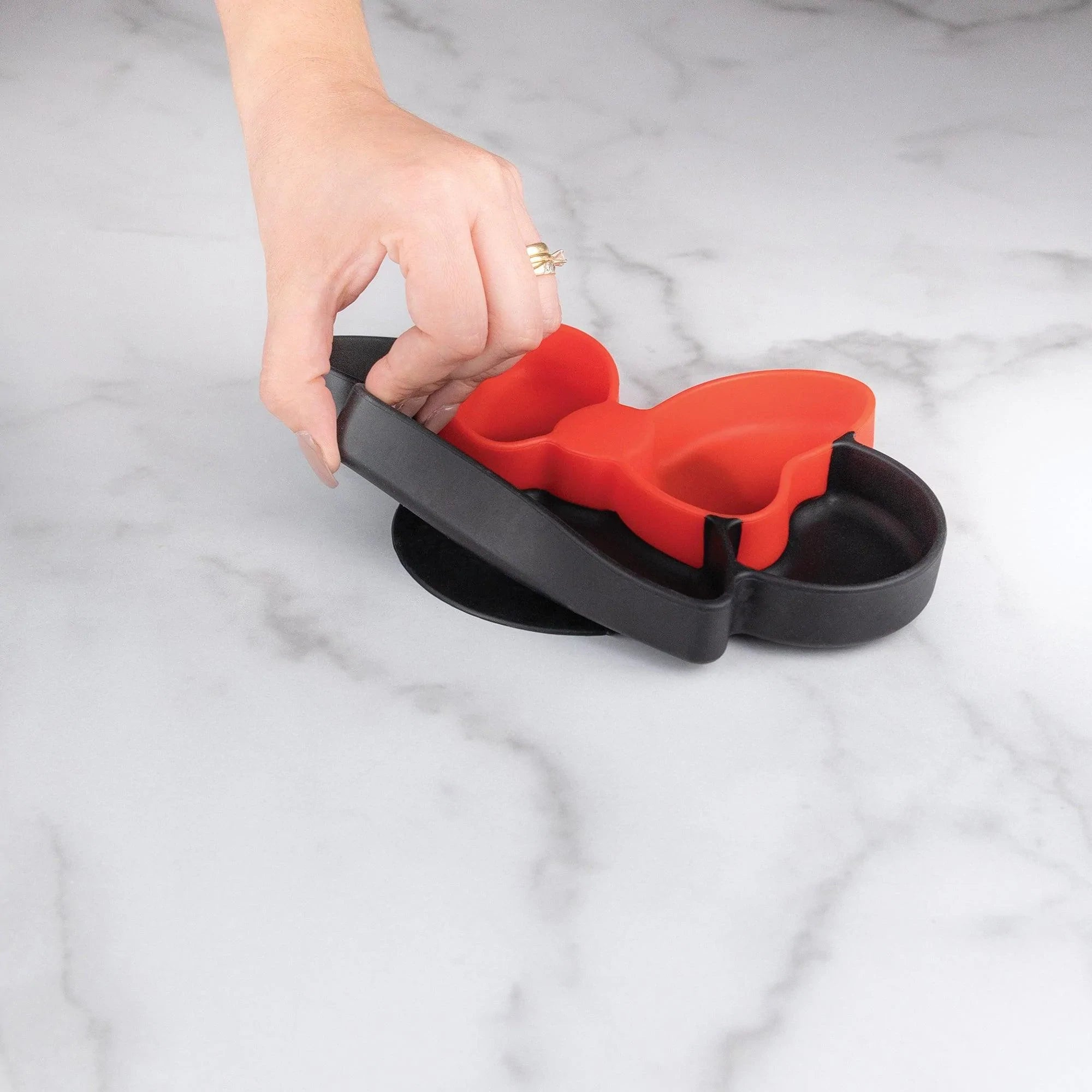 Silicone Grip Dish: Minnie Mouse - Bumkins