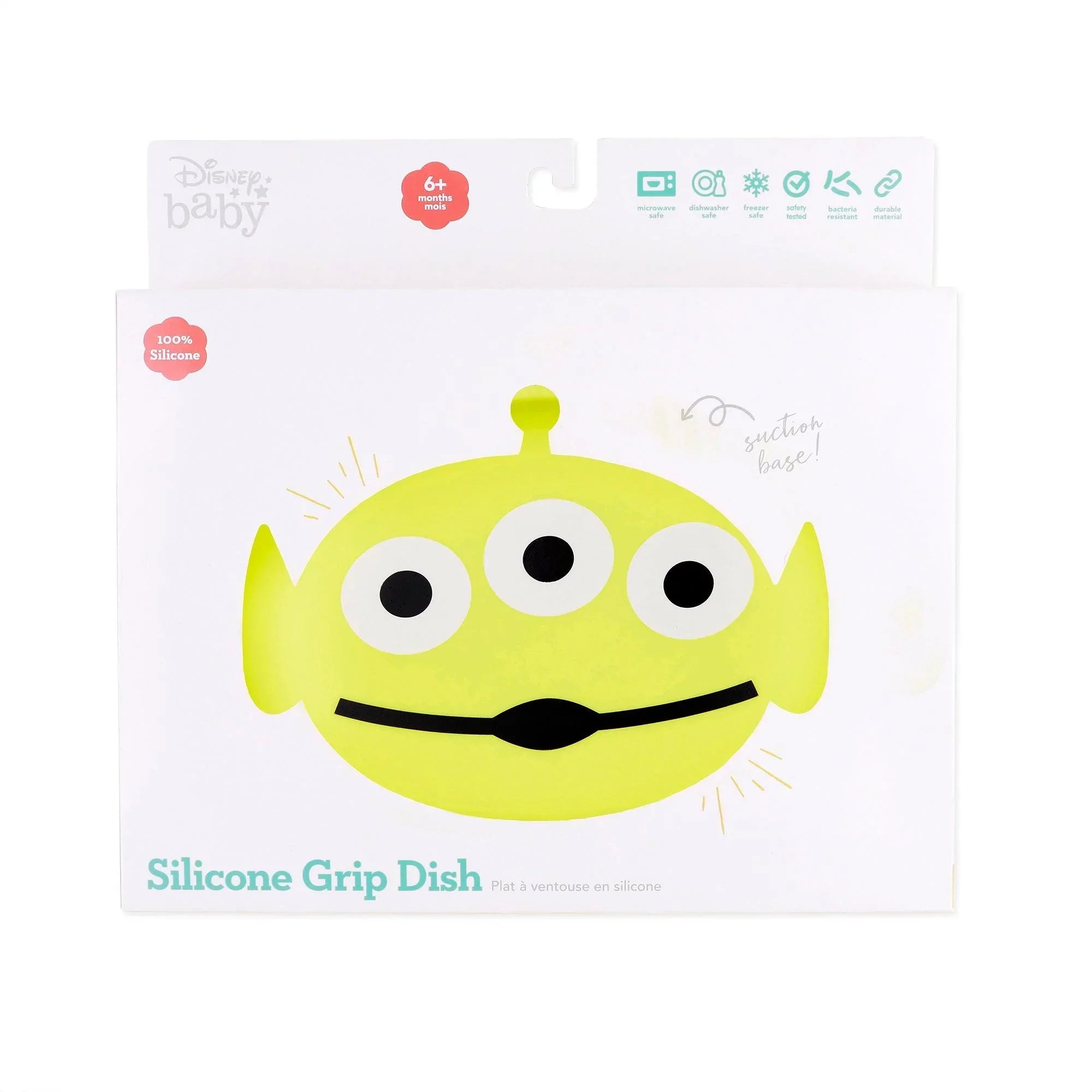 Silicone Grip Dish: Toy Story Alien - Bumkins