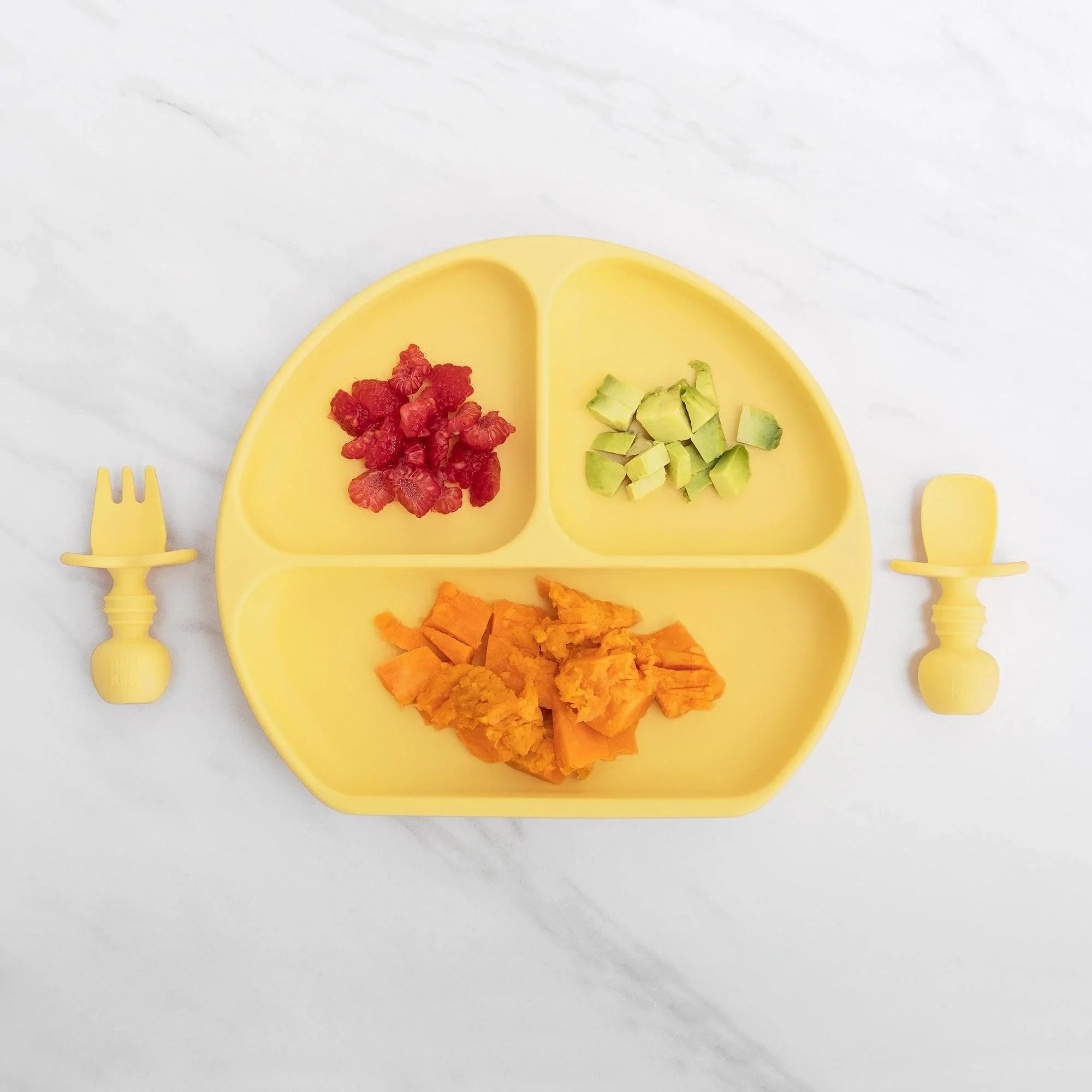 Silicone Grip Dish: Pineapple - Bumkins