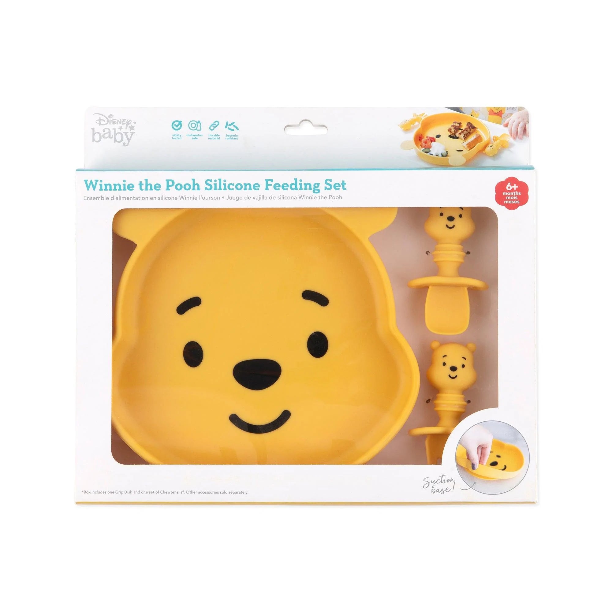 Silicone Bear Feeding Set