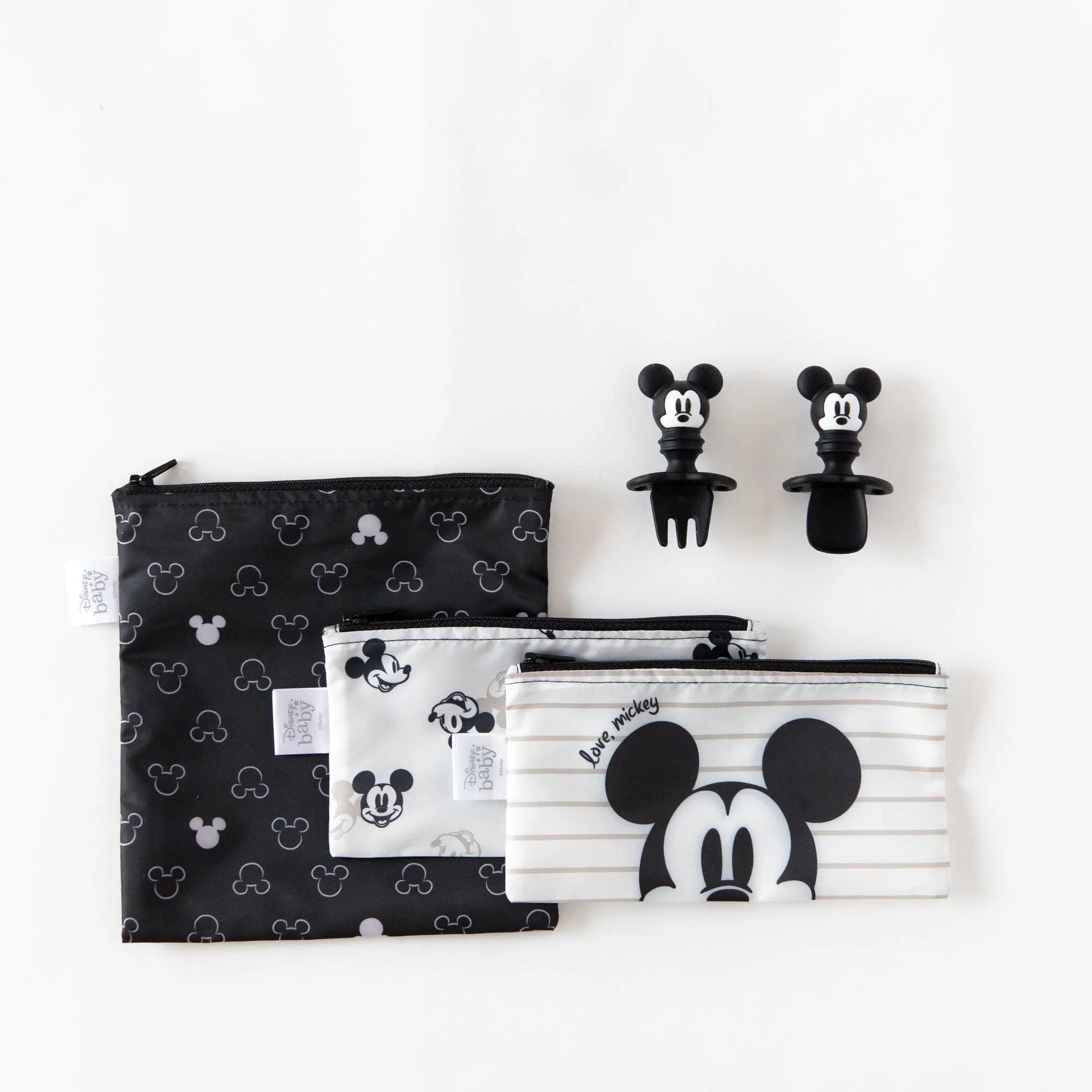 Disney Little Ones Gift Bundle: Mickey Mouse B&W - Bumkins