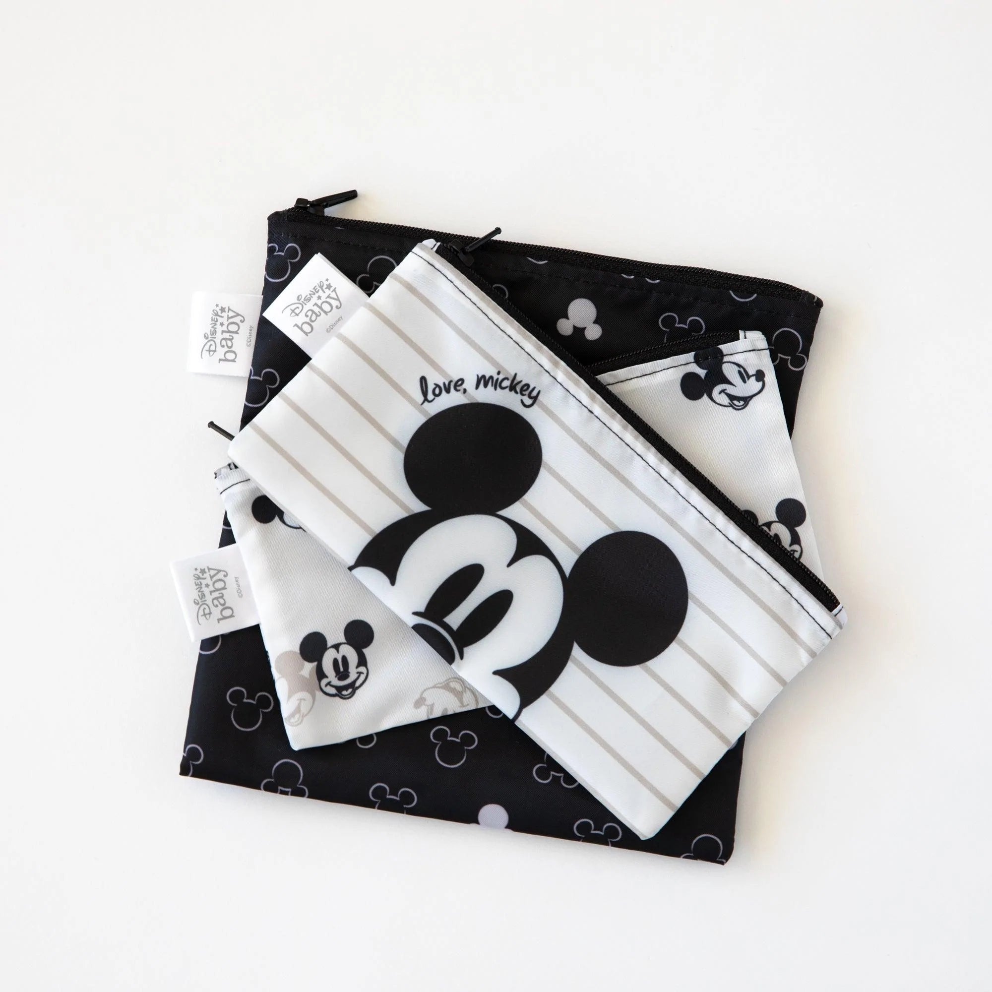 Disney Little Ones Gift Bundle: Mickey Mouse B&W - Bumkins