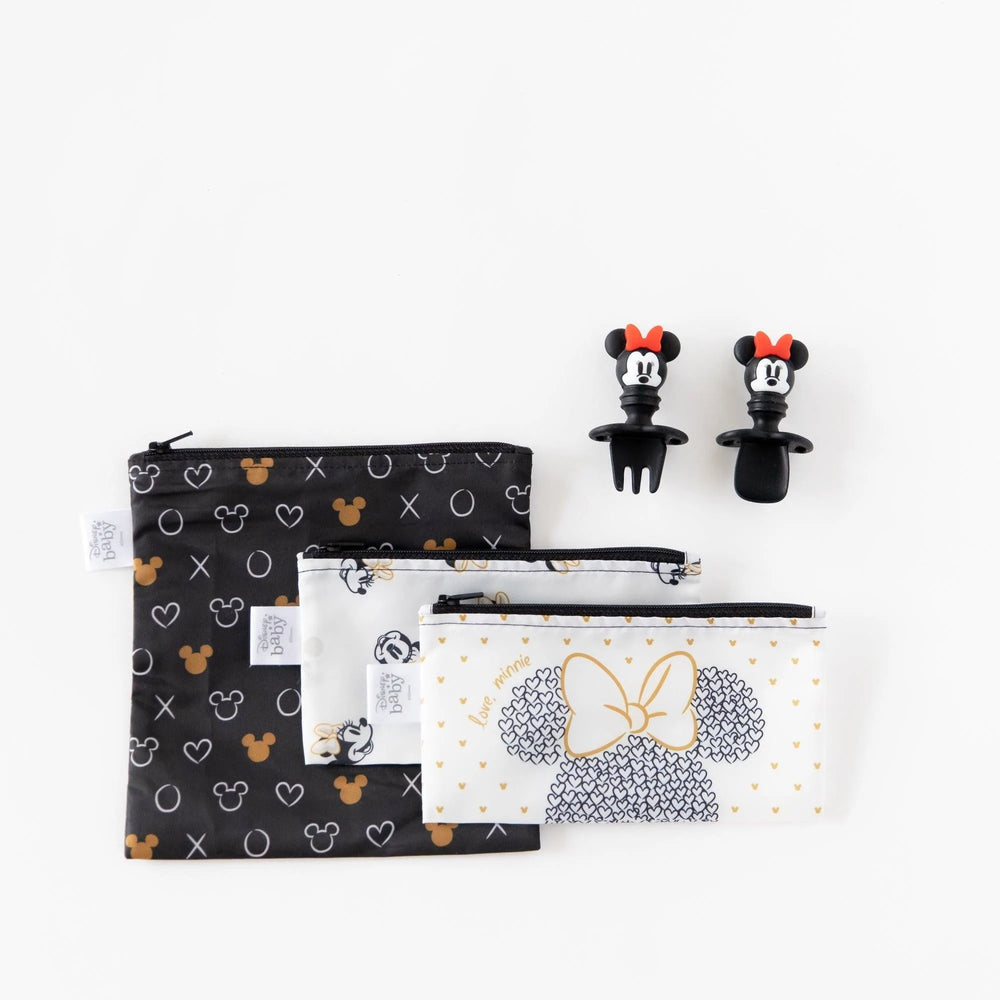 Disney Little Ones Gift Bundle: Minnie Mouse B&W - Bumkins