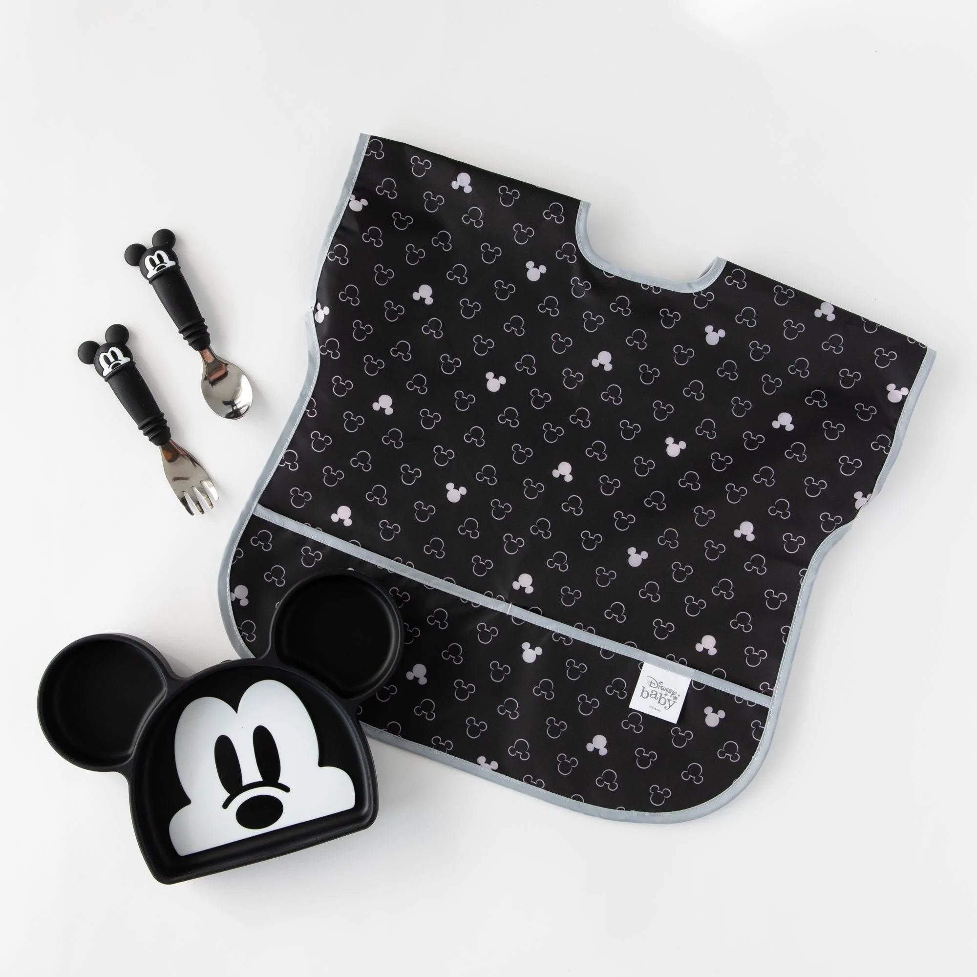 Disney Little Toddlers Gift Bundle, Mickey Mouse B&W - Bumkins
