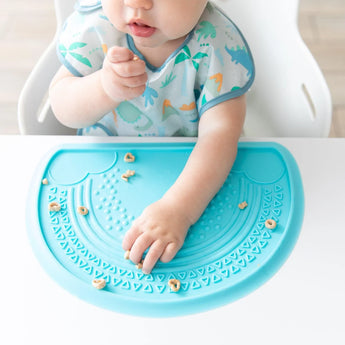 summer infant placemat Bumpkins Silicone Sensory Placemat, Blue