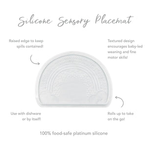 Silicone Sensory Placemat: Marble - Bumkins
