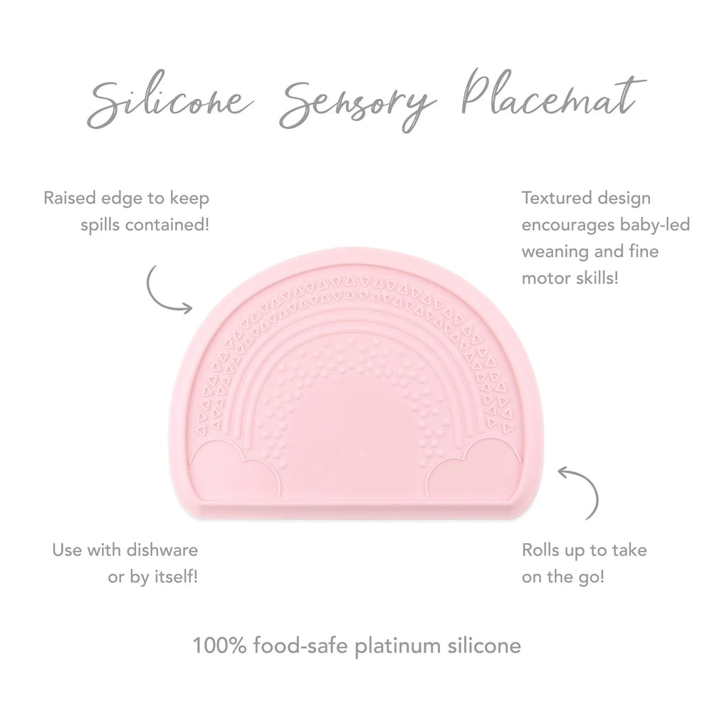 Silicone Sensory Placemat: Pink - Bumkins