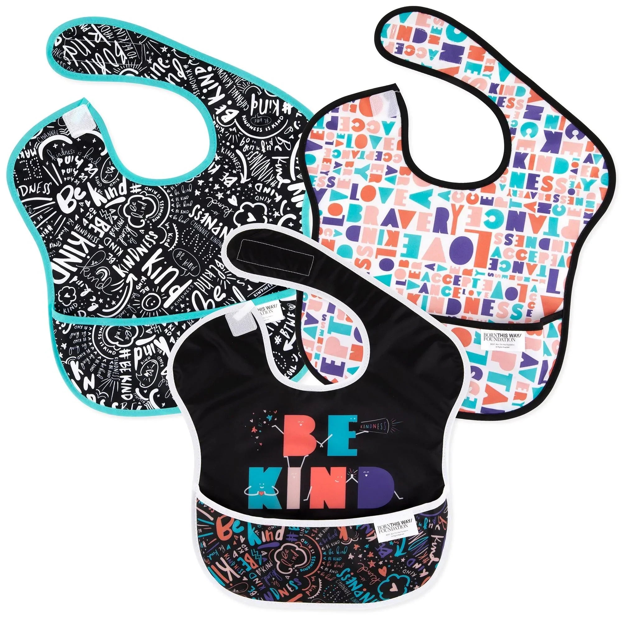 SuperBib® 3 Pack: Be Kind - Bumkins