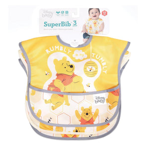 SuperBib® 3 Pack: Winnie the Pooh Hunny - Bumkins