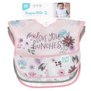 SuperBib® 3 Pack: Love You Bunches - Bumkins