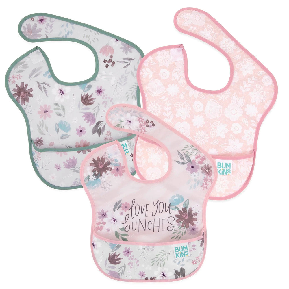 SuperBib® 3 Pack: Love You Bunches - Bumkins