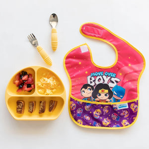 SuperBib® 3 Pack: Super Friends Move Over - Bumkins