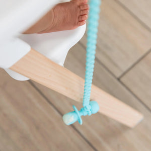 Silicone Accessory Tether 2-Pack: Blue - Bumkins