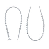 Bumkins Silicone Accessory Tether 2-Pack: Gray includes 2 food-safe silicone tethers with circular links; one has a suction cup on the end.