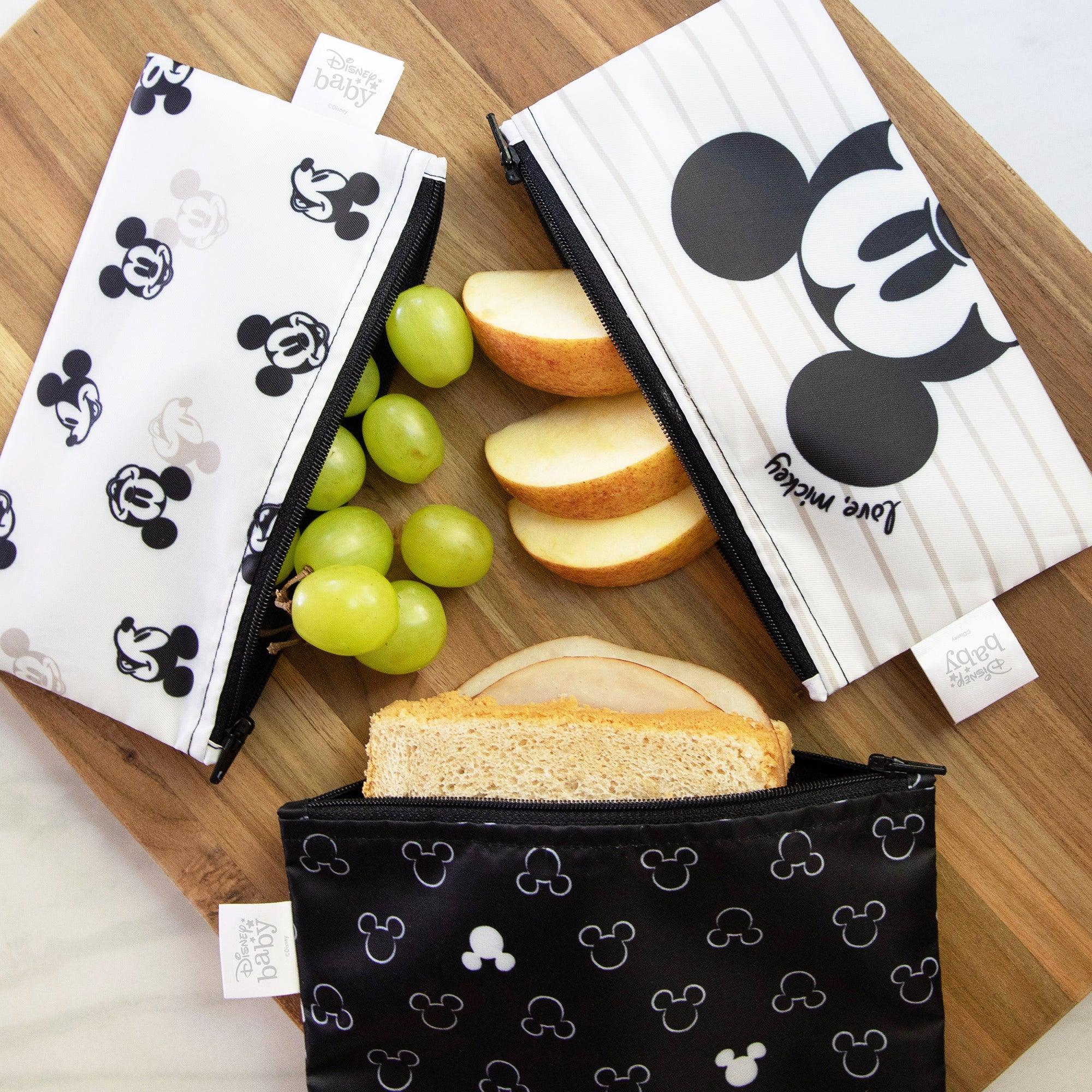 Disney Reusable Sandwich Bags, Waterproof Fabric, BPA Free, Eco-Friendly