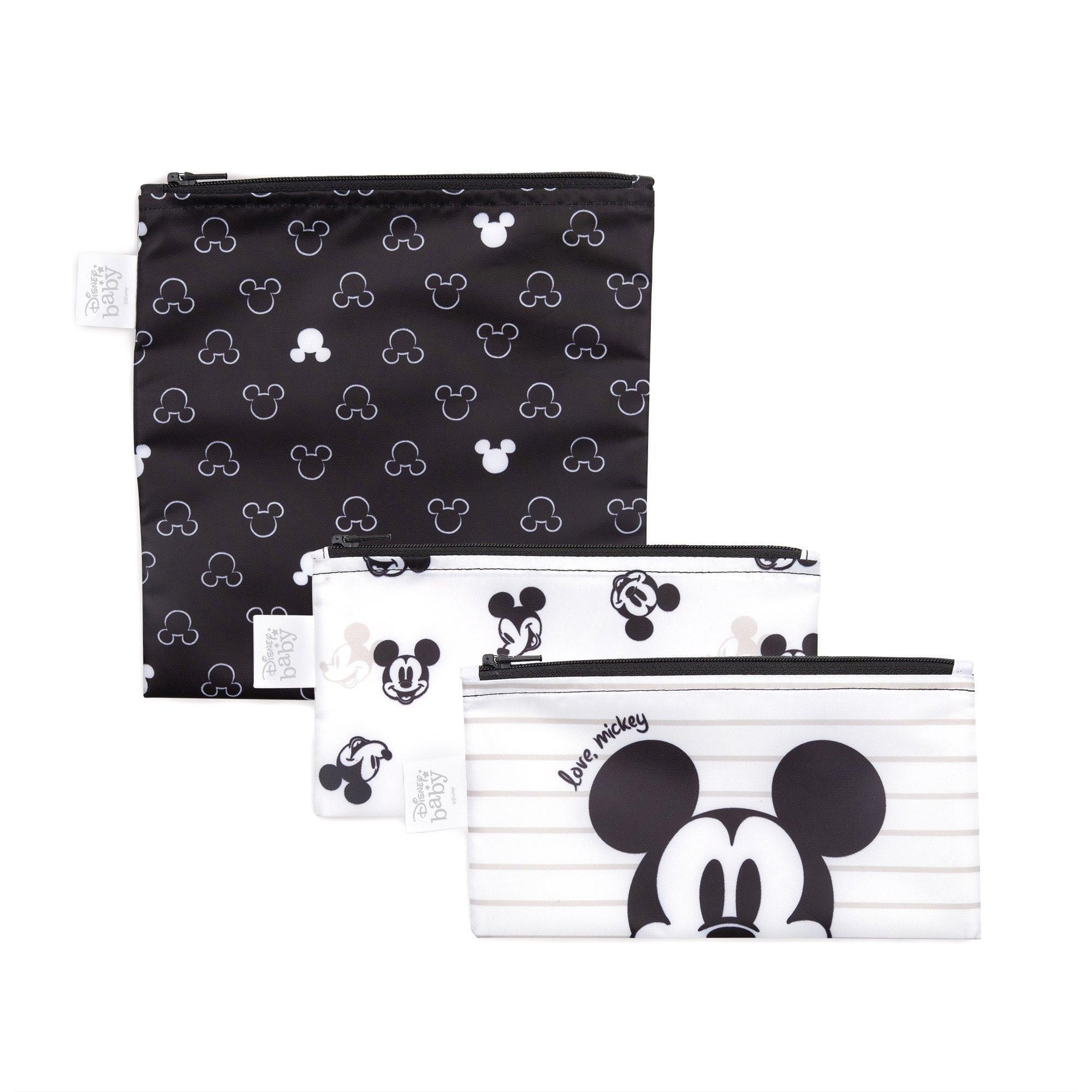 Reusable Snack Bag, 3-Pack: Love, Mickey - Bumkins