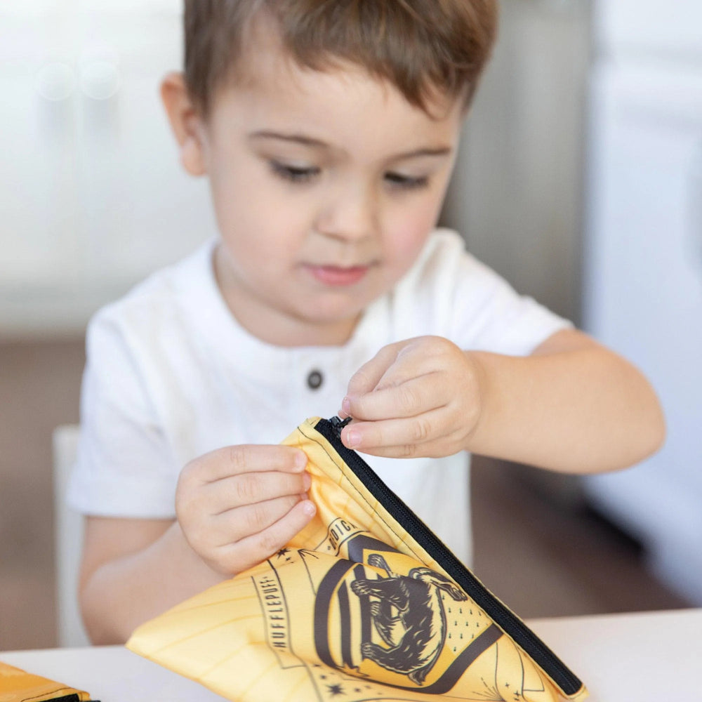 Reusable Snack Bag, 3-Pack: Hufflepuff™ - Bumkins
