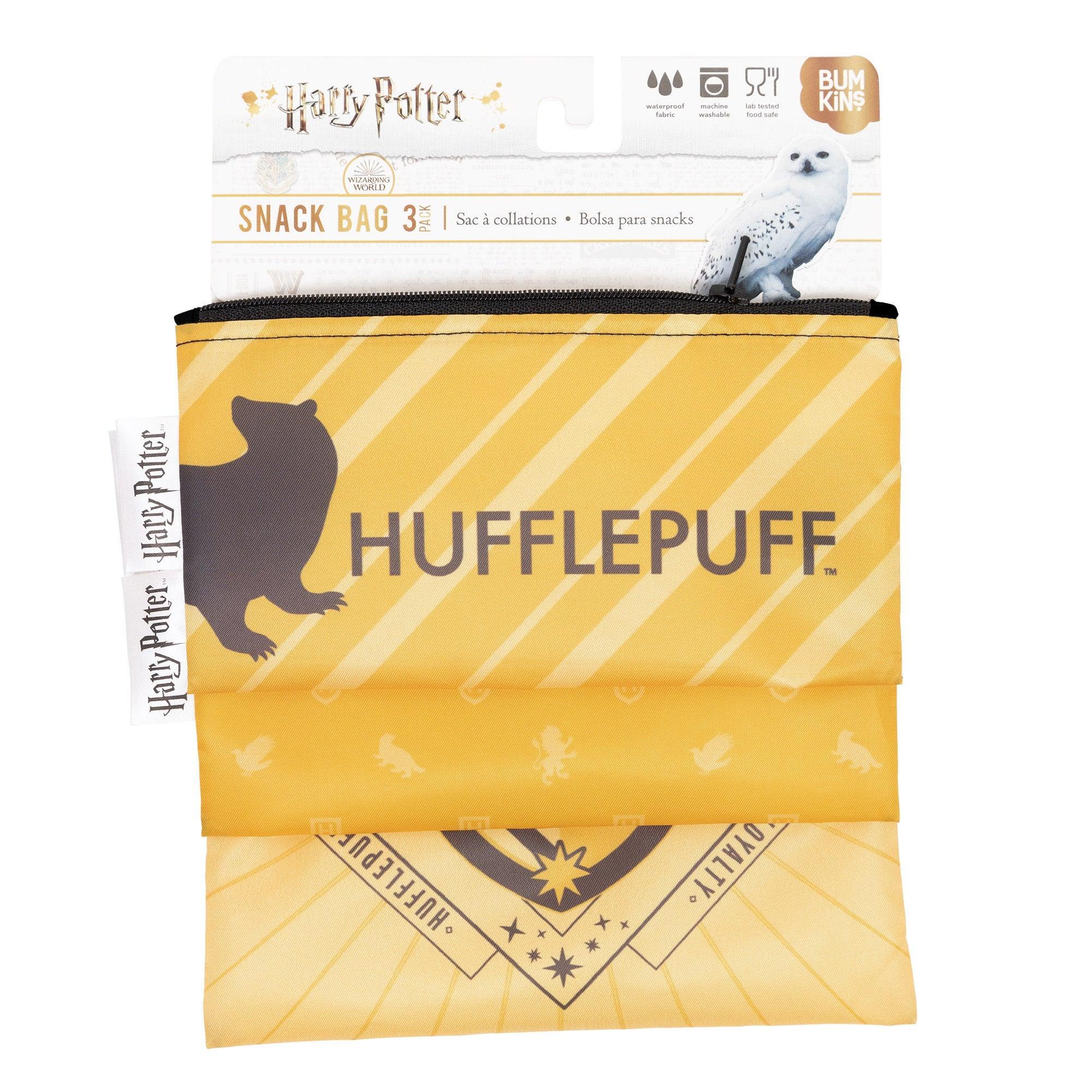 Reusable Snack Bag, 3-Pack: Hufflepuff™ - Bumkins