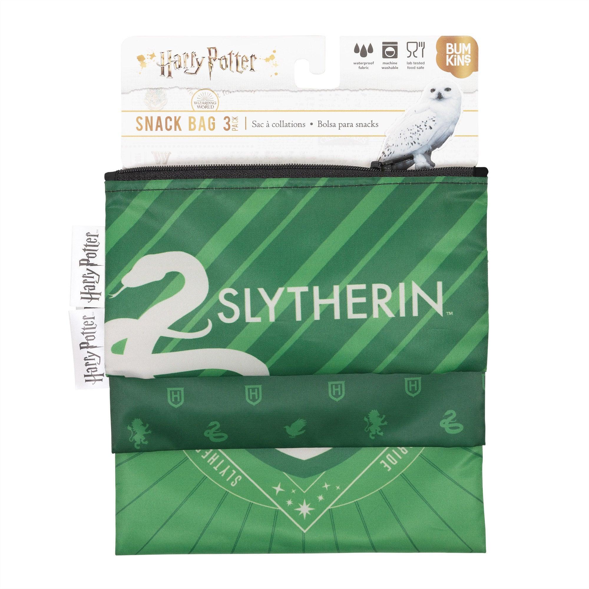 Reusable Snack Bag, 3-Pack: Slytherin™ - Bumkins